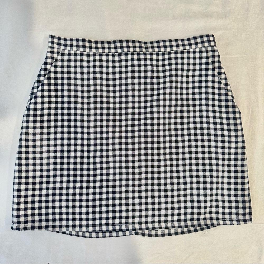 Checkered Skirt